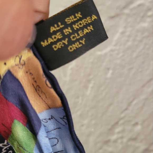 Alynn 56x10 Silk Scarf - Picture 4 of 4